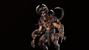 character demon 3D model