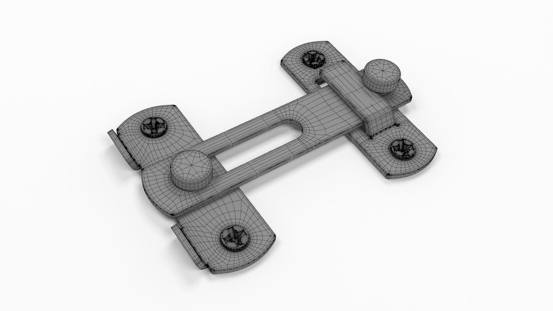 3D Flip Latch Model - TurboSquid 1820159