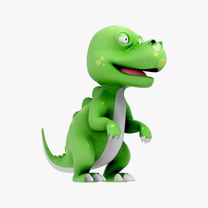 Cartoon Dinosaur 3D Models for Download | TurboSquid