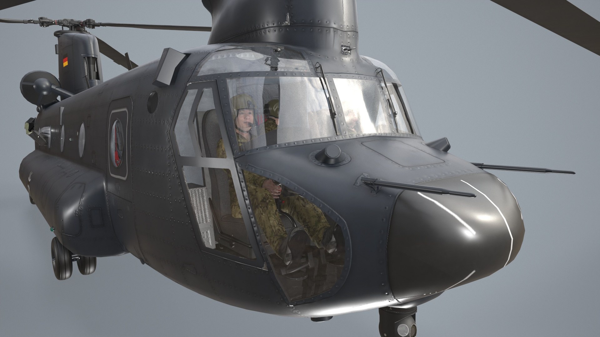 CH-47 Chinook Luftwaffe Complex Animation 3D model https://p.turbosquid.com/ts-thumb/w6/ijpdQa/bu/preview1_00004/jpg/1703608336/1920x1080/fit_q87/0923c922f2ec42d80c171f69b7906d7cf4c809b9/preview1_00004.jpg