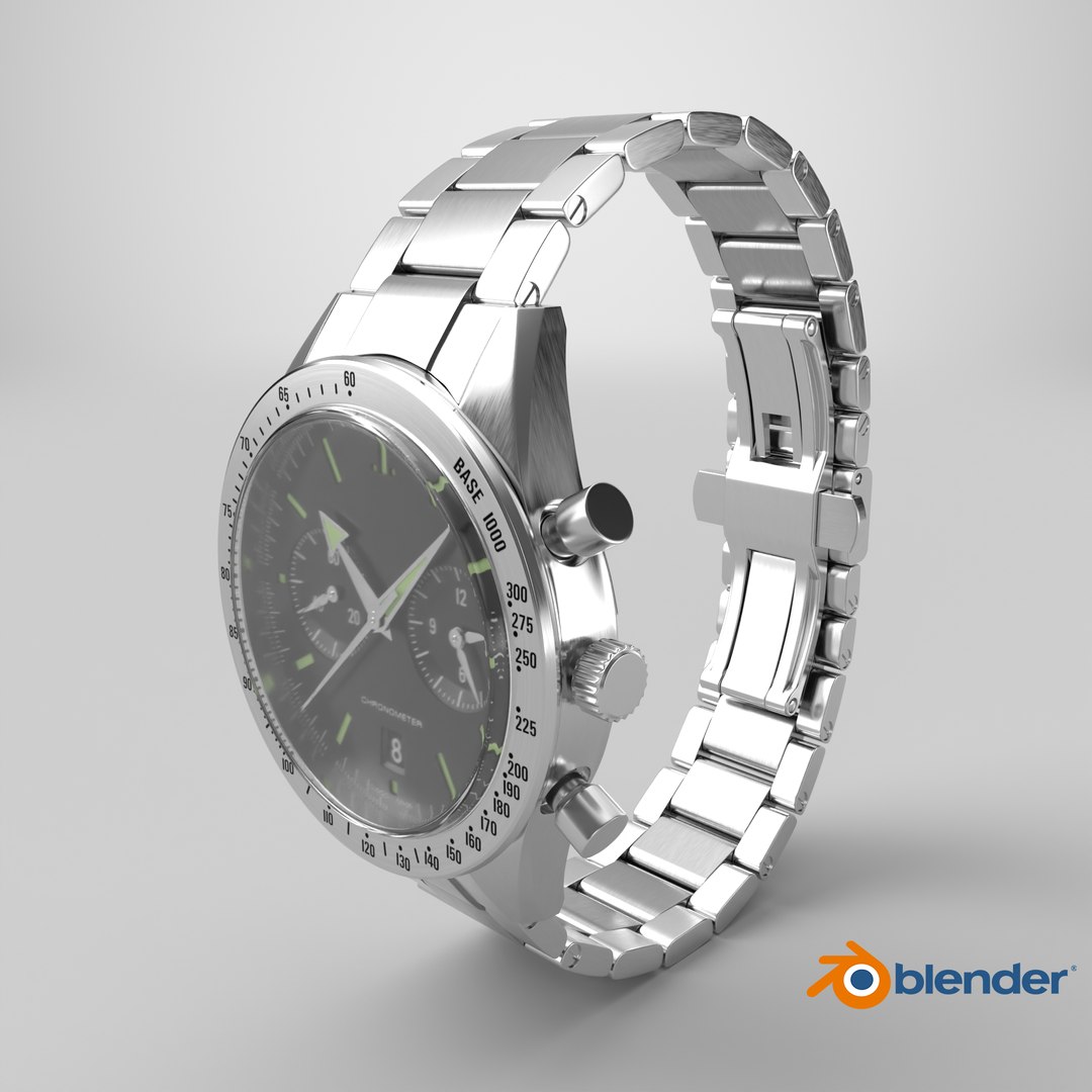 3D model Chronometer Watch Steel Bracelet Black Dial https://p.turbosquid.com/ts-thumb/w6/lSKU9b/X5/stemcell_blender_cycles_render/png/1723153462/1920x1080/fit_q87/ed07006d115bd55dafdc0d26da192a2ec5e32aad/stemcell_blender_cycles_render.jpg