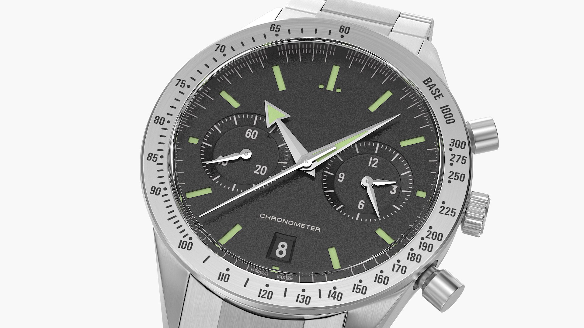 3D model Chronometer Watch Steel Bracelet Black Dial https://p.turbosquid.com/ts-thumb/w6/lSKU9b/mK/r2/png/1722454486/1920x1080/fit_q87/4841bba014e4efcd91048ede9430dfea7f582ba2/r2.jpg
