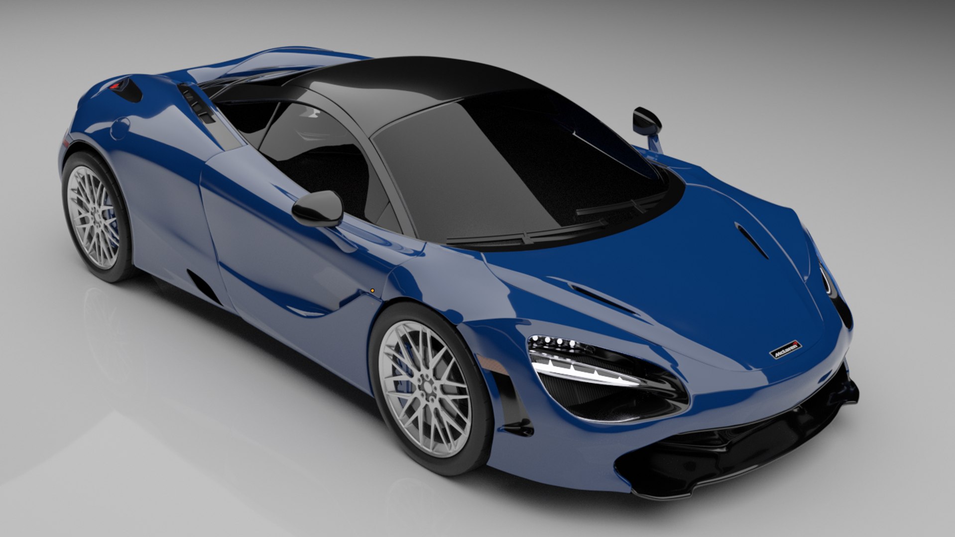 Blue mclaren model - TurboSquid 1499801