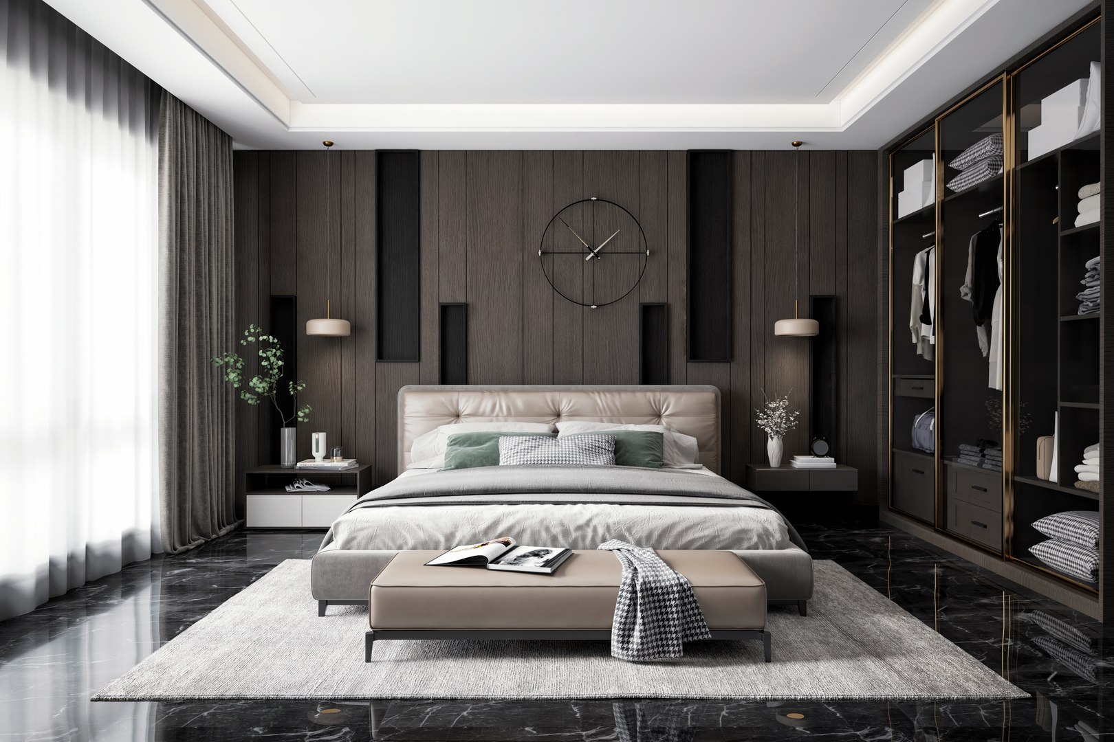 3D Bedroom Design 51 - TurboSquid 1875118
