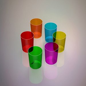 3D glass set