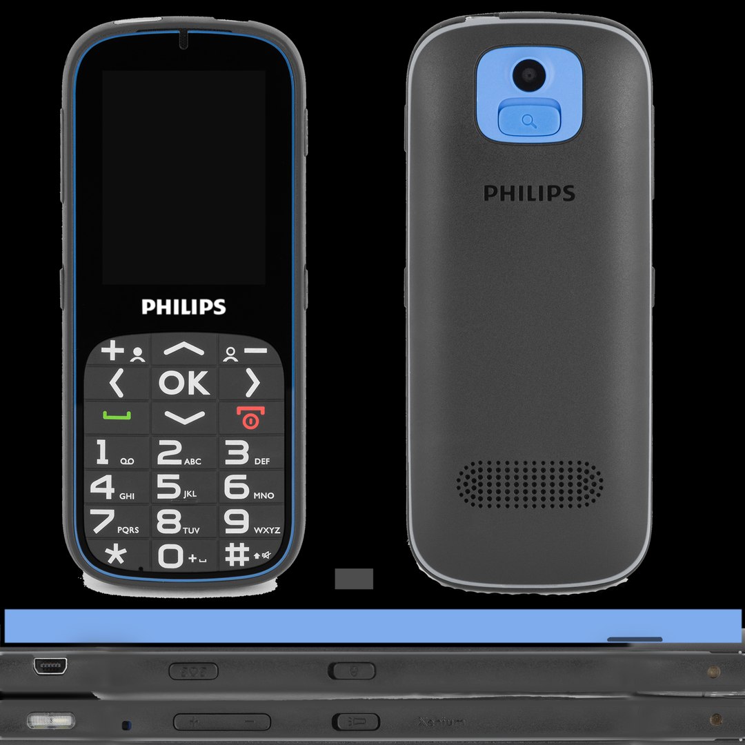 3d philips xenium x2301 model