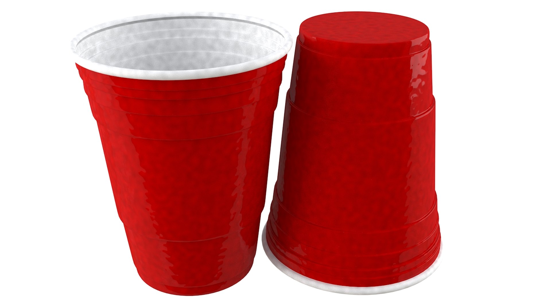 red solo cup 3d c4d