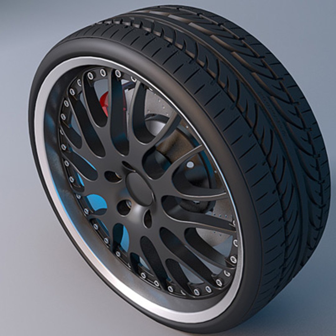 Hamann Rim Tyre 3d Obj