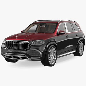 Maybach GLS 600 Red