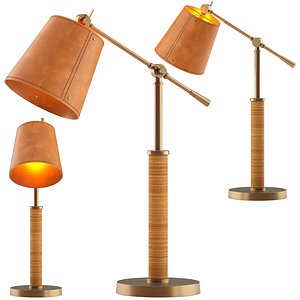 3D model Cognac Hendrick Task Lamp