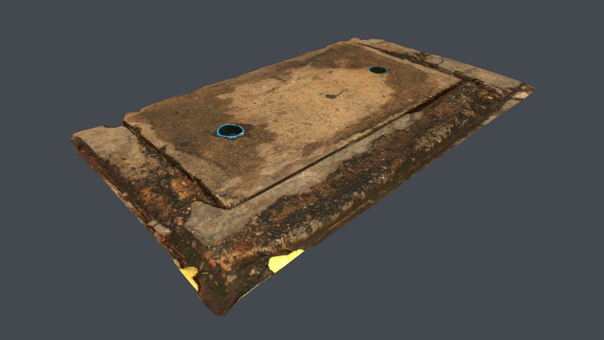 3D model pot hole scanned ready https://p.turbosquid.com/ts-thumb/w7/IFNuhl/yl7lYJQ3/pot_hole_ss_05/png/1531034401/1920x1080/fit_q87/35b681b297d9f57105a9a032e22246cc4c96a740/pot_hole_ss_05.jpg