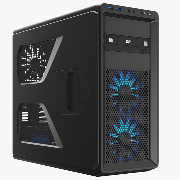 3D Computer Tower Case model