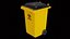Poubelle pour déchets biodangereux Rigged PBR