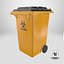 Poubelle pour déchets biodangereux Rigged PBR