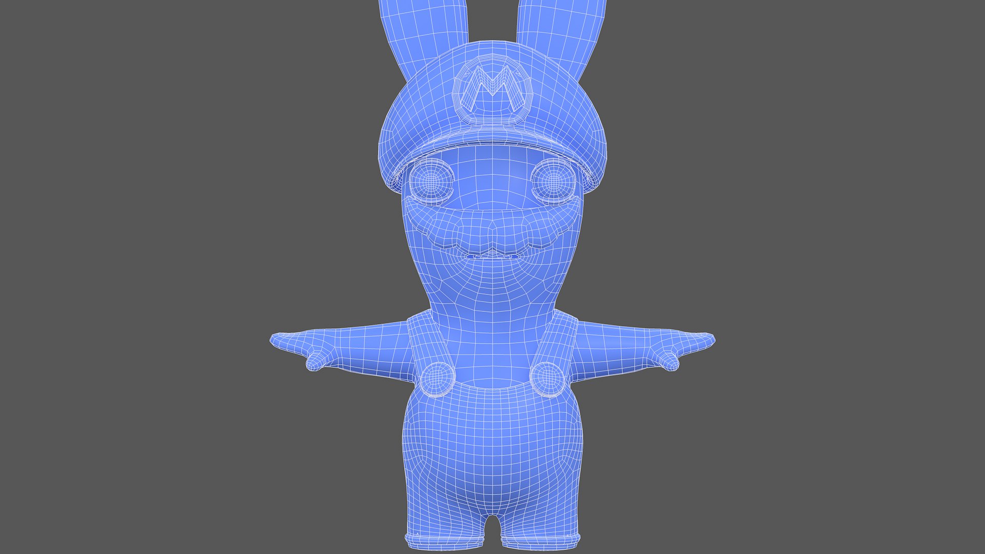Rabbid Mario Character 8K Kingdom Battle Model - TurboSquid 1876842