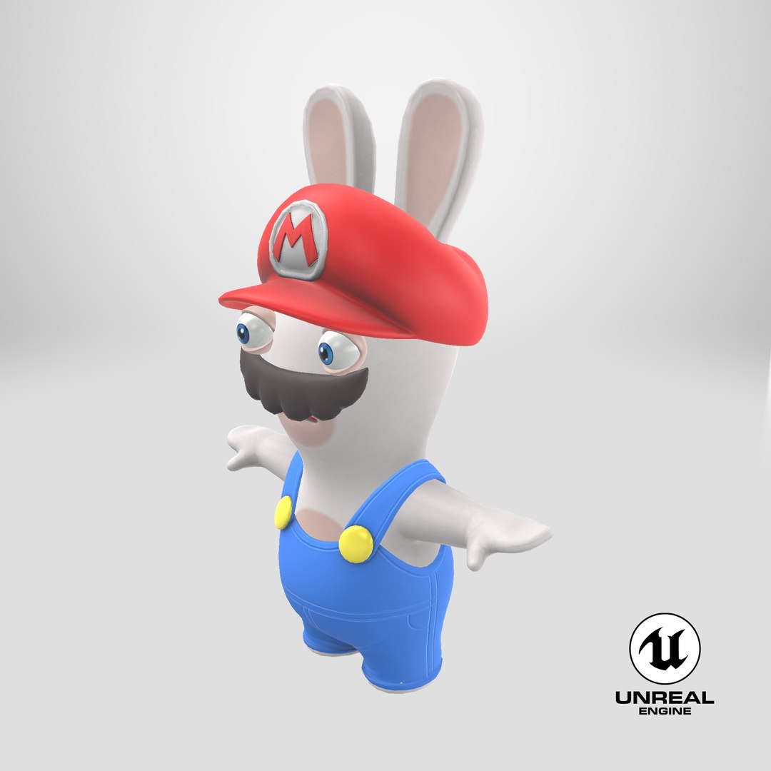 Rabbid Mario Character 8K Kingdom Battle model https://p.turbosquid.com/ts-thumb/w7/OzvbsP/sU/stemcell_unreal_render/png/1718701050/1920x1080/fit_q87/a03e2b27cbd5b6928b4c3f0f6217e33b6d173afb/stemcell_unreal_render.jpg