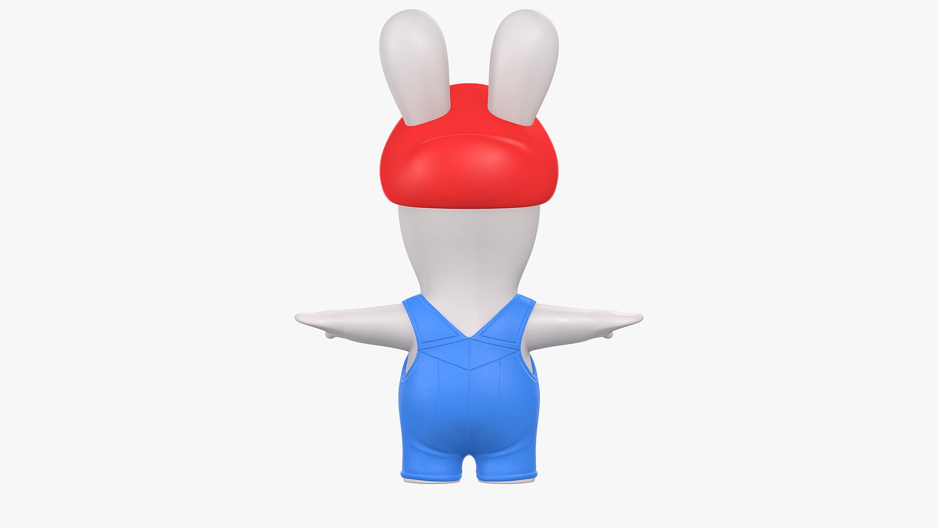 Rabbid Mario Character 8K Kingdom Battle Model - TurboSquid 1876842
