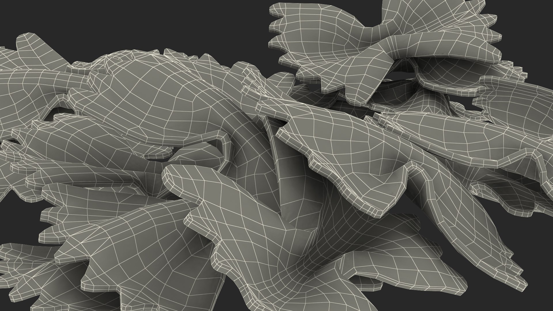 3D farfalle pasta model https://p.turbosquid.com/ts-thumb/w7/RaM9Pe/mVE5mldN/farfallepasta3dsmodel021/jpg/1581530612/1920x1080/fit_q87/a3021380f87f313c658371bff85f3a4f719f5341/farfallepasta3dsmodel021.jpg