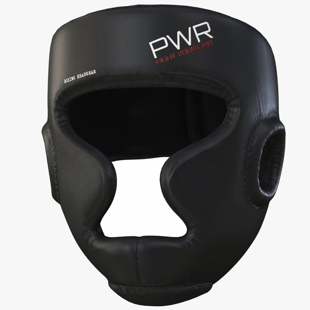 Boxing Head Gear Black model TurboSquid 1947801