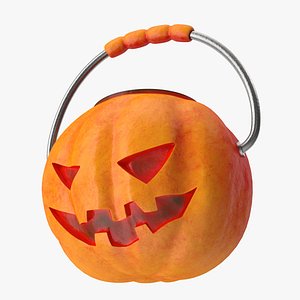 Jack-o-Lantern Winkface Bucket