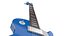 Gibson Les Paul - Blue 3D model