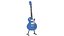 Gibson Les Paul - Blue 3D model