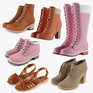 Women's Shoes And Boots 3D