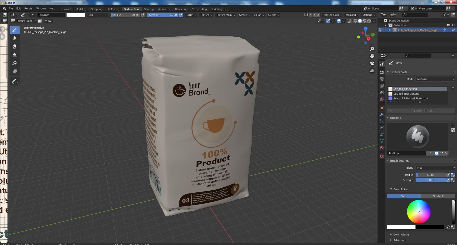 3D Foil Package 2lb Mockup Beige model https://p.turbosquid.com/ts-thumb/w7/WHMZTv/b2/foilpackage2lbmockupbeigemb3dmodel018/jpg/1657732148/1920x1080/fit_q87/56284a8e64cd64d58ca13dfca4663f8ccd4e11ee/foilpackage2lbmockupbeigemb3dmodel018.jpg
