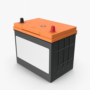 Auto battery 3D