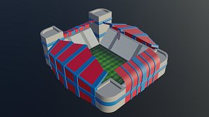 Football Stadium - Bayern Munich 3D model