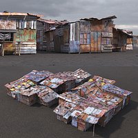 Scattered Metal Hut Cluster