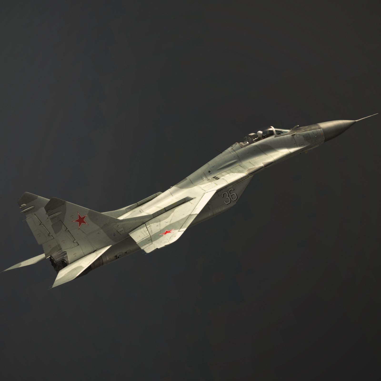 Mig-29a Fulcrum Simple Max