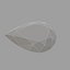 3D pear diamond