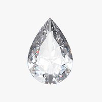 Pear Diamond