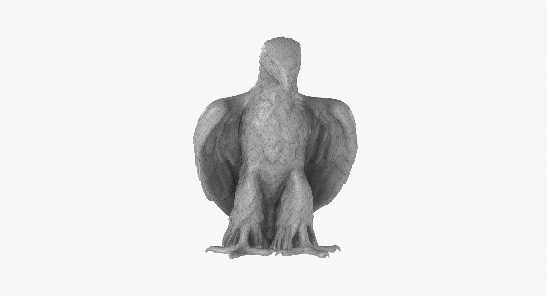 3D Eagle Statue model TurboSquid 2159850