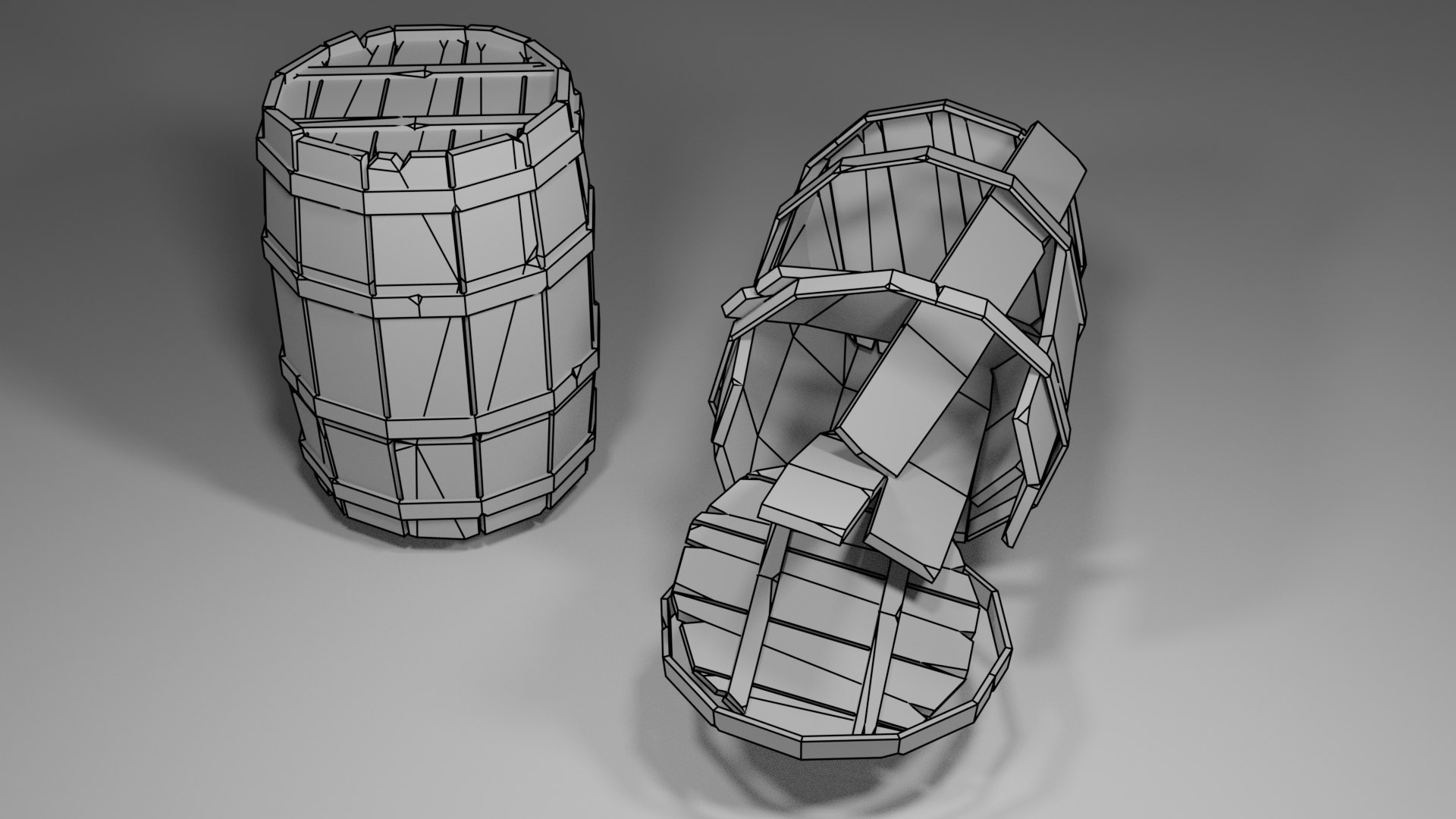 Collection of various wooden barrel Low-poly 3D model https://p.turbosquid.com/ts-thumb/w7/lrJb2O/wp/screenshot004/png/1622379167/1920x1080/fit_q87/2796e1bdca0ea87d01ba1ad0edef9130b2599269/screenshot004.jpg
