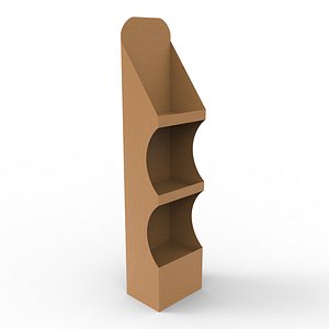 Point of Sale Cardboard Display Stand 3D