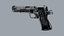 Pistolet M1911 avec mécanisme interne