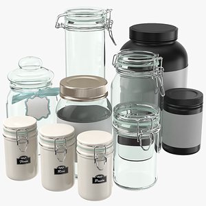Large Jars Bottles Collection