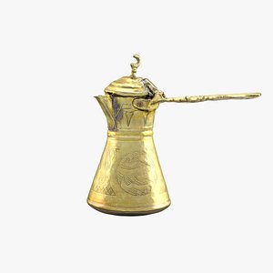 arabic coffee pot 3d model