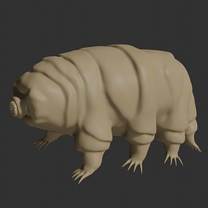 Rigged Tardigrade water bear