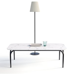 CAPA Table and Lamp