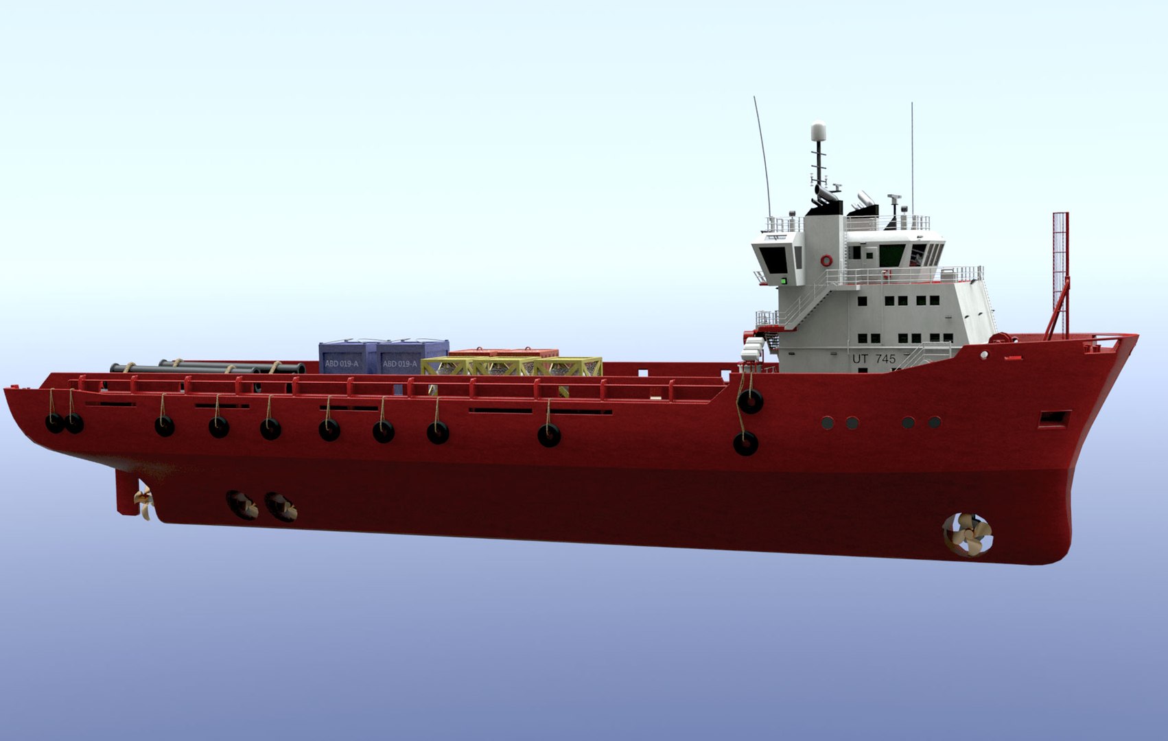 platform supply vessel ut745 3d model https://p.turbosquid.com/ts-thumb/w8/ISQveH/OMt7fDus/ut745_a/jpg/1394312442/1920x1080/fit_q87/5fcece929b9c51c3eab53a5b22a4abb4df60fe31/ut745_a.jpg