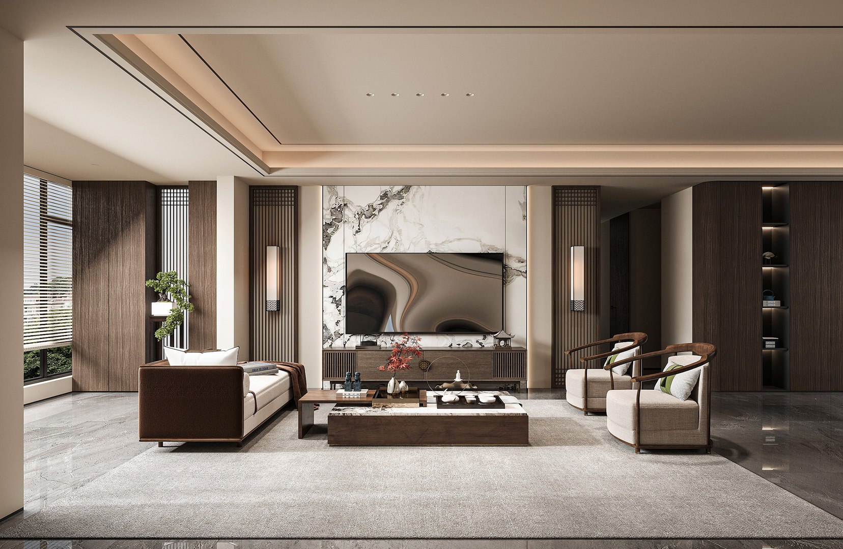 3D Modern Living Room Model - TurboSquid 2319465