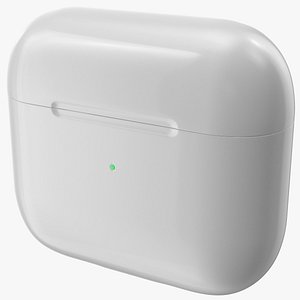 3D Apple AirPods 3 Closed Empty Case model