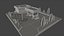 Low Poly Gas Station