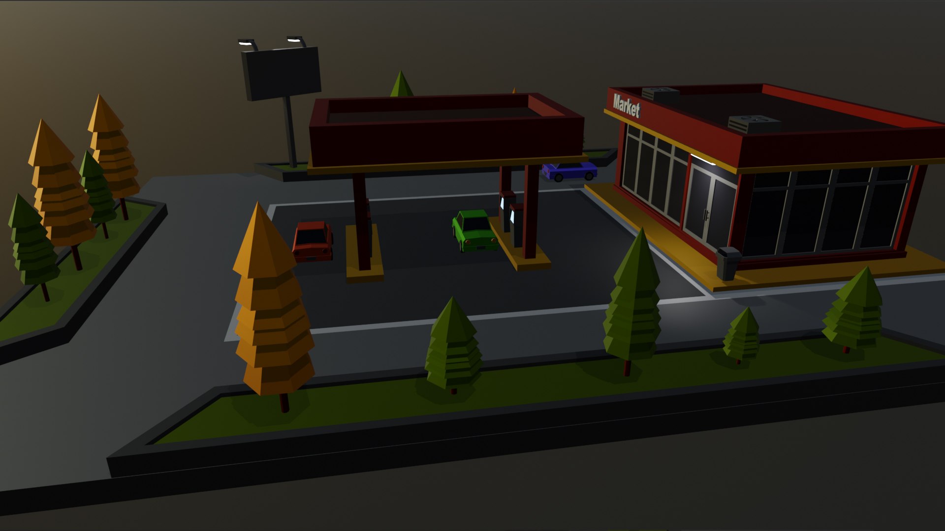 Low Poly Gas Station 3D model https://p.turbosquid.com/ts-thumb/w8/RNvGYn/kX/gas_statio03/jpg/1732391766/1920x1080/fit_q87/c7c71d8d751f7dfe27e216bbf431058c5f095efe/gas_statio03.jpg