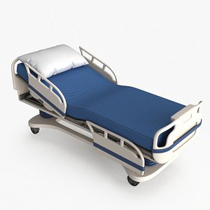 Hospital Bed 3D model