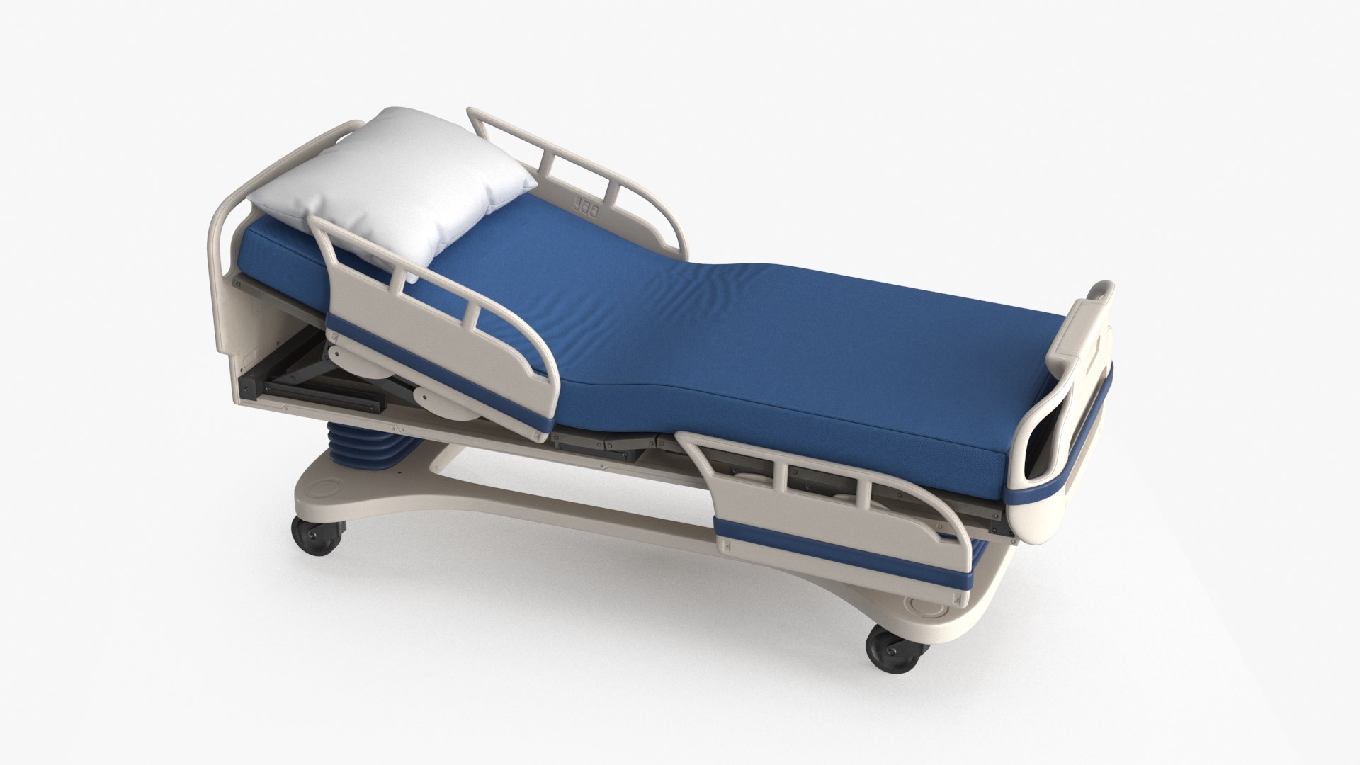 Hospital Bed 3d Model Turbosquid 2089550 4411