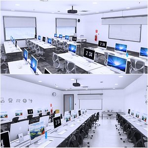 Computer Lab Classroom Collection